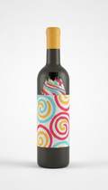 Sparkling White Novelty Wine Bottle Umbrella