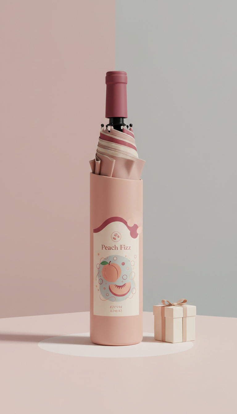 Classic Red Wine Umbrella