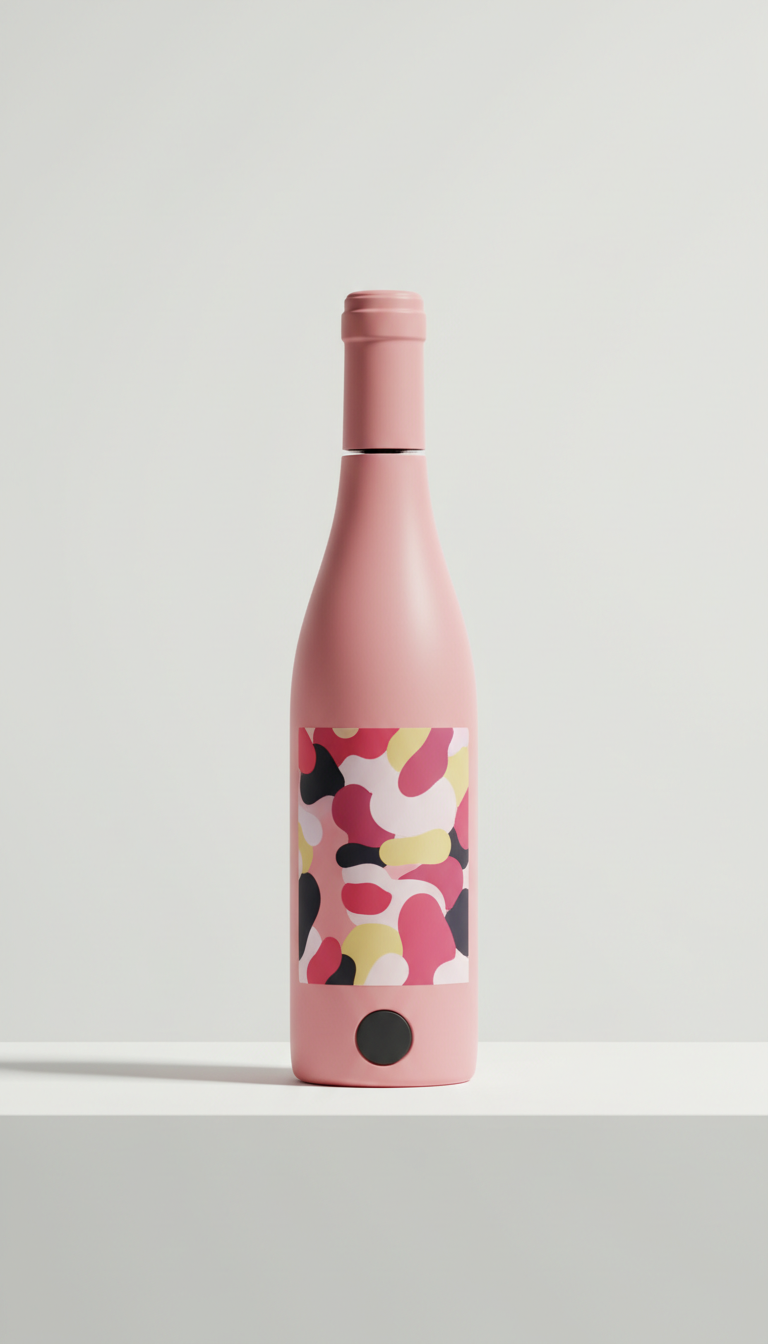 Cabernet print wine umbrella